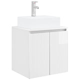 Bathroom Cabinet Set 3 pcs High Gloss White 49.5 x 41 x 62.5 cm 3405651