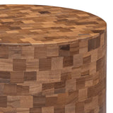 288811 Coffee Table 60x60x35 cm Solid Teak Wood
