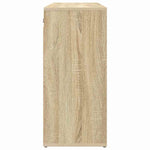 Shoe Cabinet Sonoma oak 77.5 x 30 x 67 cm Engineered wood 808714