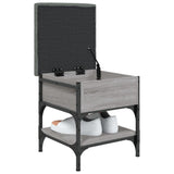 Shoe Bench Grey Sonoma 42x42x45 cm Engineered Wood 835185