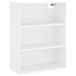 Highboard White 69.5x34x180 cm Engineered Wood 3189301