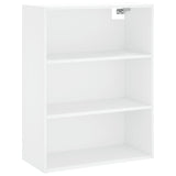 Highboard White 69.5x34x180 cm Engineered Wood 3189301