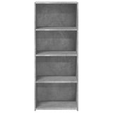 Highboard Concrete Grey 50x41x124 cm Engineered Wood 846400