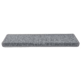 Stair Mats 30 pcs 65x21x4 cm Light Grey Rectangular Edge 3365778