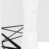 Garden Marquee with Curtains 360x312x265 cm White 180 g/m 312234