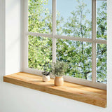 Window Sills 2 pcs Light Brown 70x20x2 cm Solid Wood Oak 4009133