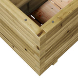 Garden Planter 110x40x49.5 cm Impregnated Wood Pine 847382