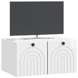 Wall-Mounted TV Cabinet High Gloss White 59.5 x 41 x 30 cm 898169