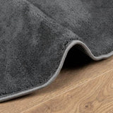 Rug OVIEDO Short Pile Anthracite 160 cm 375480
