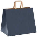 Paper Bags 250 pcs with Handles Blue 32x22x24 cm 4101931