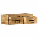 Wall-mounted TV Cabinet 60x30x19 cm Solid Rough Wood Mango 4017458