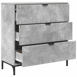 Sideboard Concrete Grey 79.5 x 33 x 82 cm Engineered Wood 883437