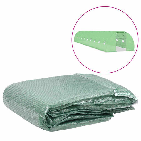 Greenhouse Replacement Cover 300x1500x200 cm Green 316440