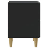 Bedside Cabinet 2 pcs Black 43 x 34.5 x 48 cm Engineered Wood 894528