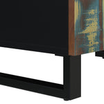 Sideboard with 4 Doors 60x33x75 cm Solid Wood Reclaimed 352919
