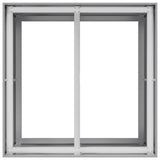 Planter 80x80x80 cm Galvanised Steel 860785