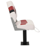 2 Piece Foldable Boat Seat Set High Backrest 3284318