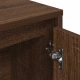 Bookcase Brown Oak 89x24x101.5 cm Engineered Wood 860406