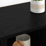 Sideboards 2 pcs Black Oak 60 x 35 x 70 cm Engineered Wood 3415589