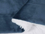Throw Blanket Navy Blue 240 x 270 cm Fleece 42016992