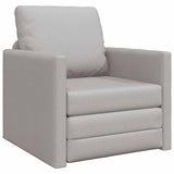 Sofa Bed Cloud Grey 74 x 77 x 81 cm Fabric 4106630