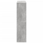 Bookcase Concrete Grey 100x33x135 cm Engineered Wood 3309387
