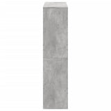 Bookcase Concrete Grey 100x33x135 cm Engineered Wood 3309387