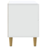 Bedside Cabinet White 62 x 34.5 x 48 cm Engineered Wood 894545