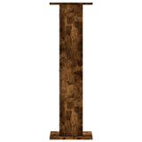 Plant Stands 2 pcs Smoked Oak 30x30x95 cm Engineered Wood 3307877