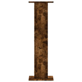 Plant Stands 2 pcs Smoked Oak 30x30x95 cm Engineered Wood 3307877