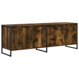 TV Cabinet Smoke Oak 140 x 36 x 49.5 cm Engineered Wood 886512