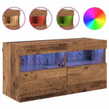 TV Wall Cabinet Old Wood 80 x 30 x 40 cm Engineered Wood 882977