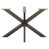 Dining Table Leg Spider Shape Black 120x68x cm Steel 4013115