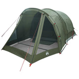 Cabin Tent Olive Green 488 x 244 x 183 cm Polyester and Steel 42029036