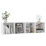 ZNTS Book Cabinet/TV Cabinet White 143x30x36 cm 800261