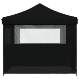 Party Tent Folding Black 292 x 292 x 315 cm Oxford Fabric 42023572