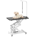 Hydraulic Bath Grooming Table for Dogs Cats Pets Adjustable 170172