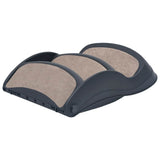 Folding 3-Step Dog Stairs Dark Grey 171174