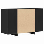 Sideboard with Drawer Black 120 x 41 x 75 cm Engineered wood 3333907