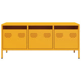 TV Cabinet Mustard Yellow 101.5x39x43.5 cm Cold-rolled Steel 851229