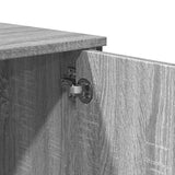 Console Table Grey Sonoma 100x35x74.5 cm Engineered Wood 848537