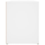 Shoe Rack White 100x35x45 cm Engineered Wood 816904