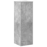 Plant Stand Concrete Grey 33x33x100 cm Engineered Wood 852954