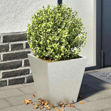 Garden Planters 30x30x30 cm 2 pcs Stainless Steel 851047