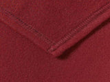 Throw Blankets 6 pcs Bordeaux Red 170 x 130 cm Fleece 42017069
