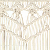 323976 Macrame Curtain 140x240 cm Cotton