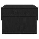 Coffee Table Black Oak 105x55x32 cm Engineered Wood 862069