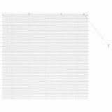 Venetian Blind White 130 x 135 cm 25 mm Aluminium 42005979