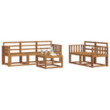 Outdoor Sofa Set 6 pcs Natural 3366002