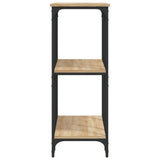 Console Table Sonoma Oak 102x35x90 cm Engineered Wood 834146